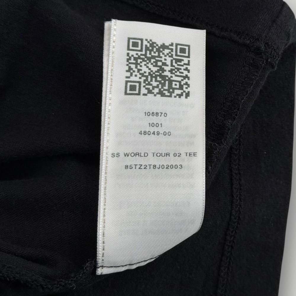 True Religion Shirt Mens 3XL Black World Tour 02 Graphic Tee Brand Jeans Music - Picture 5 of 6